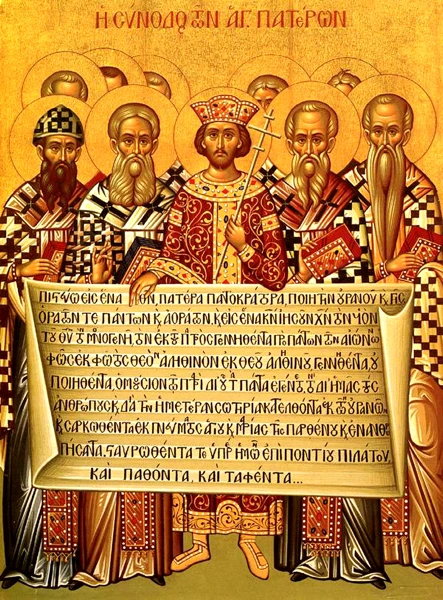Icon of the First Concil of Nicaea