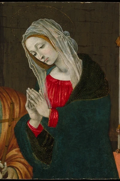 Virgin of the Nativity, by Filippino Lippi